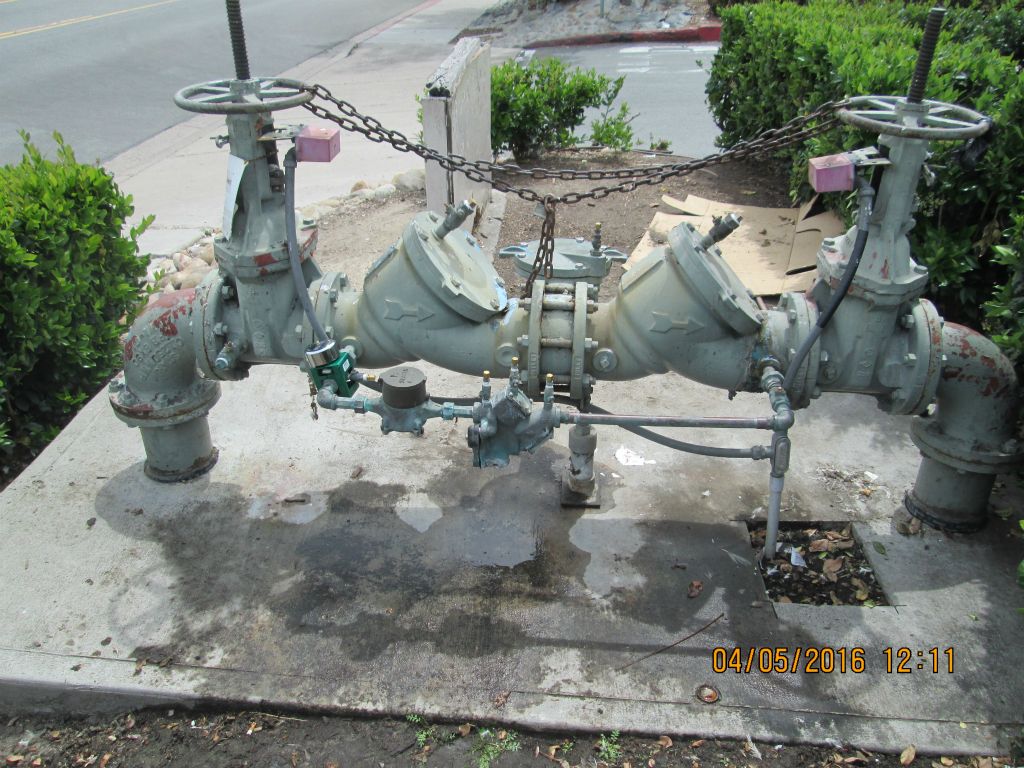 RPDA consists of two backflow preventers...the main line and the bypass line